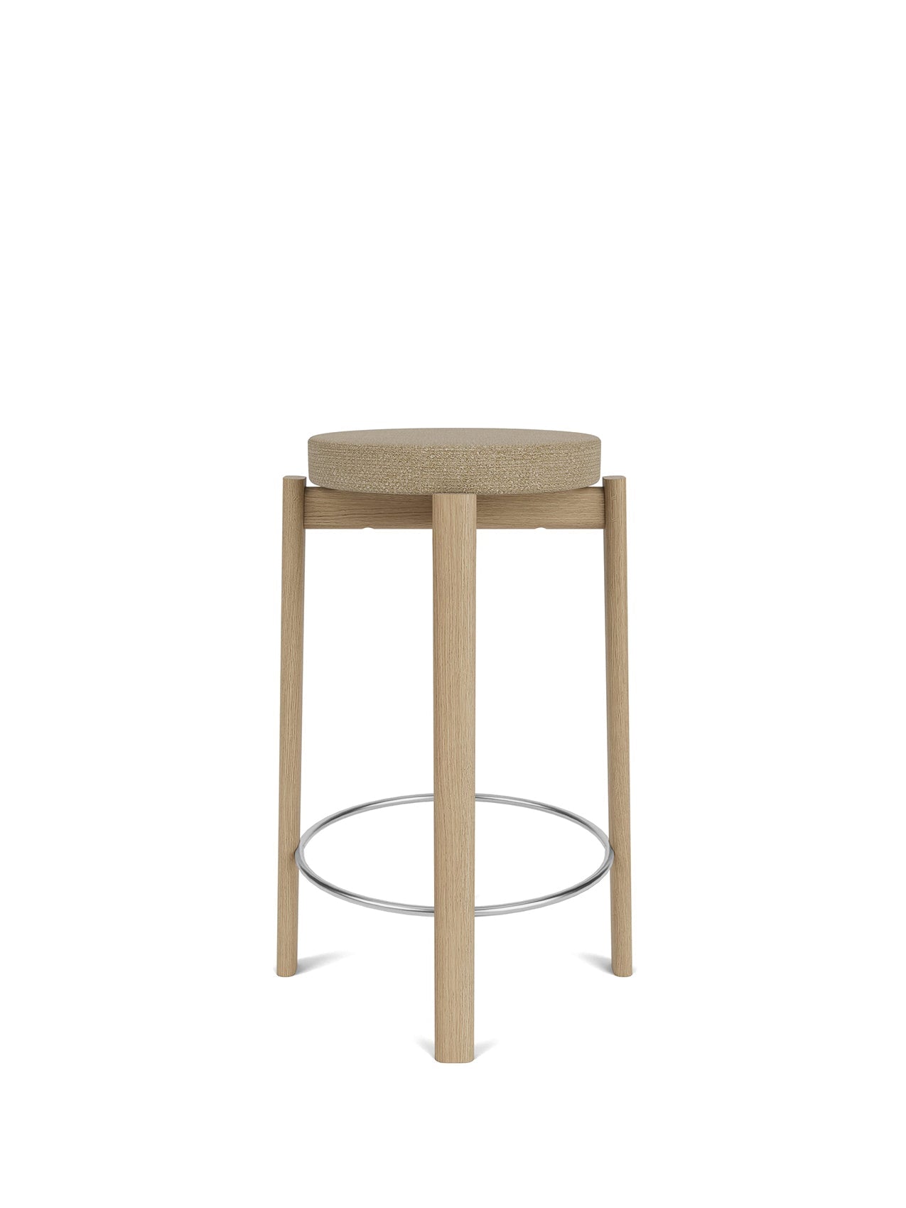 Passage Counter Stool, Upholstered