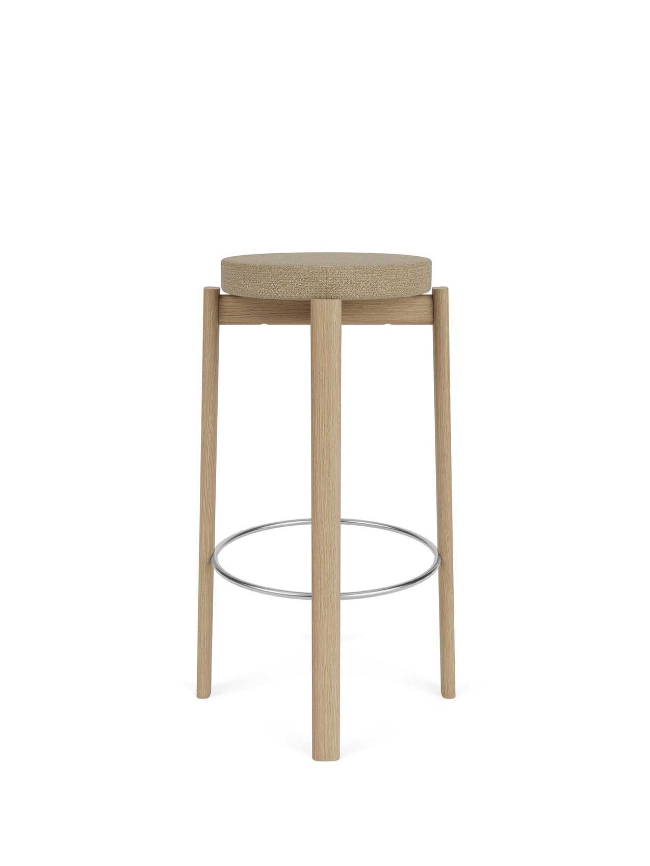 Passage Bar Stool, Upholstered