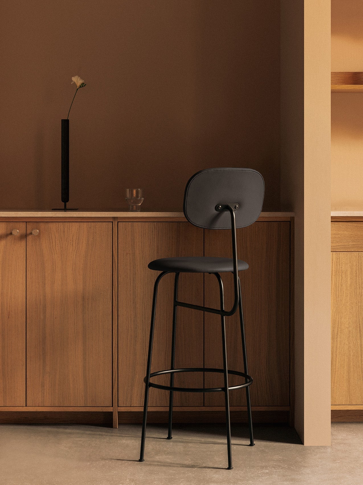 Afteroom Plus Bar & Counter Chair, Fully Upholstered