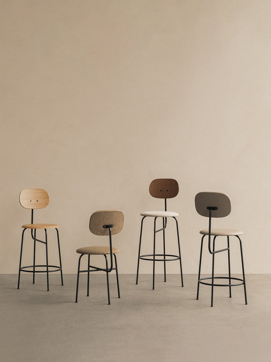 Afteroom Plus Bar & Counter Chair, Upholsered Seat