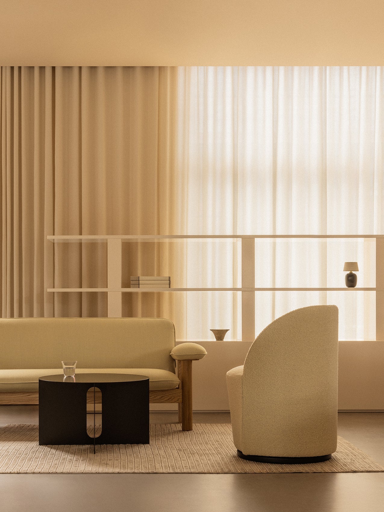 Androgyne Side Table, Wide