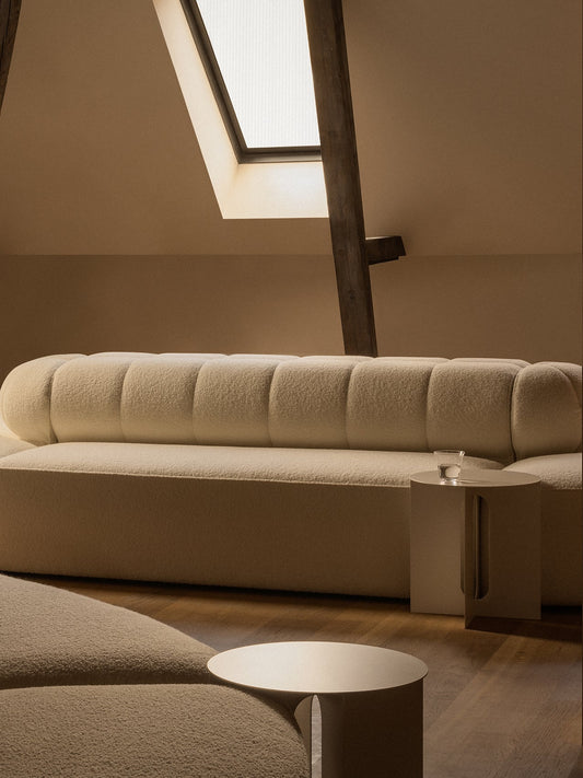 Eave Seamline Modular Sofa, Straight Modules, 34" Depth