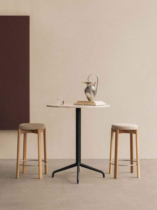 Passage Counter Stool, Upholstered