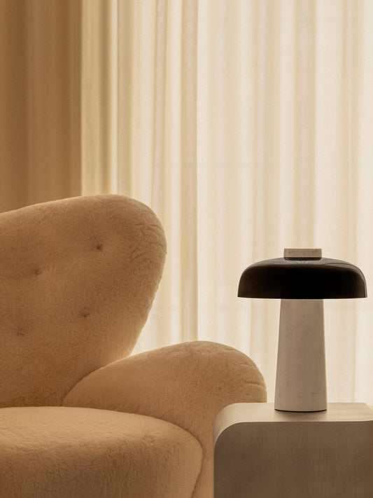 Reverse Table Lamp, Corded