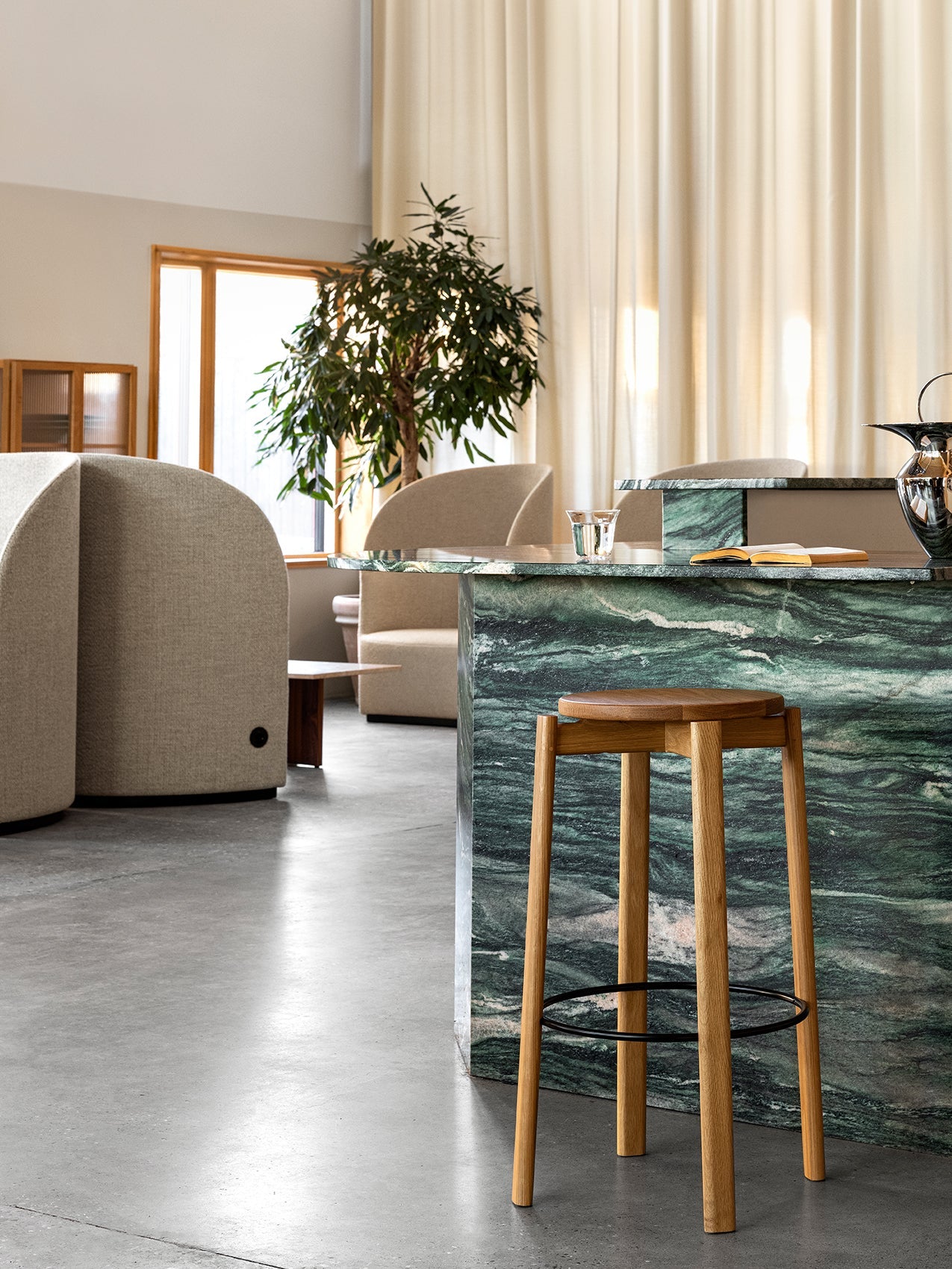 Passage Bar & Counter Stool, Non-Upholstered