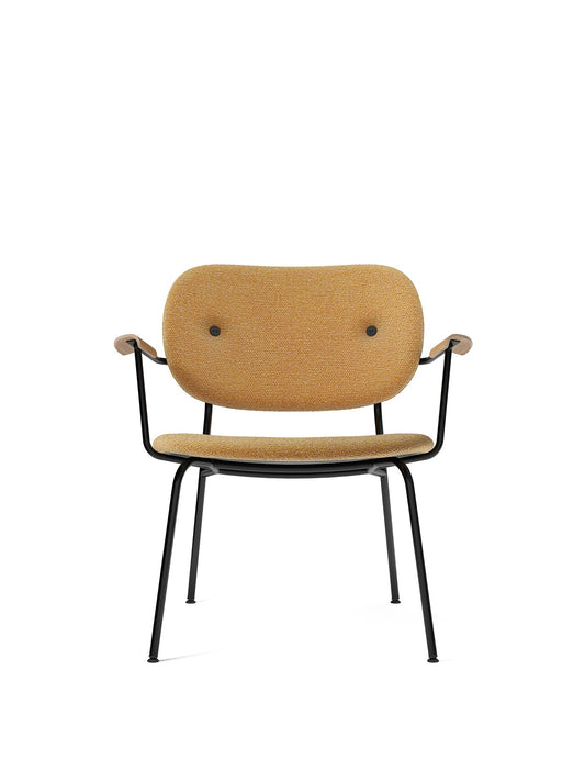 Co Lounge Chair, with Natural Oak Arms, 0022/Moss