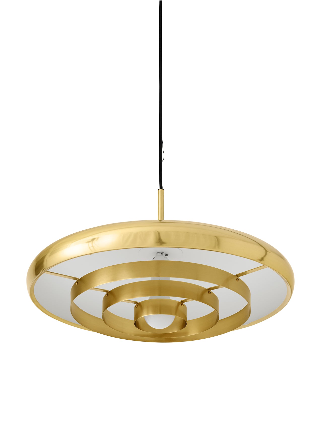 Resonant, Pendant, Brass