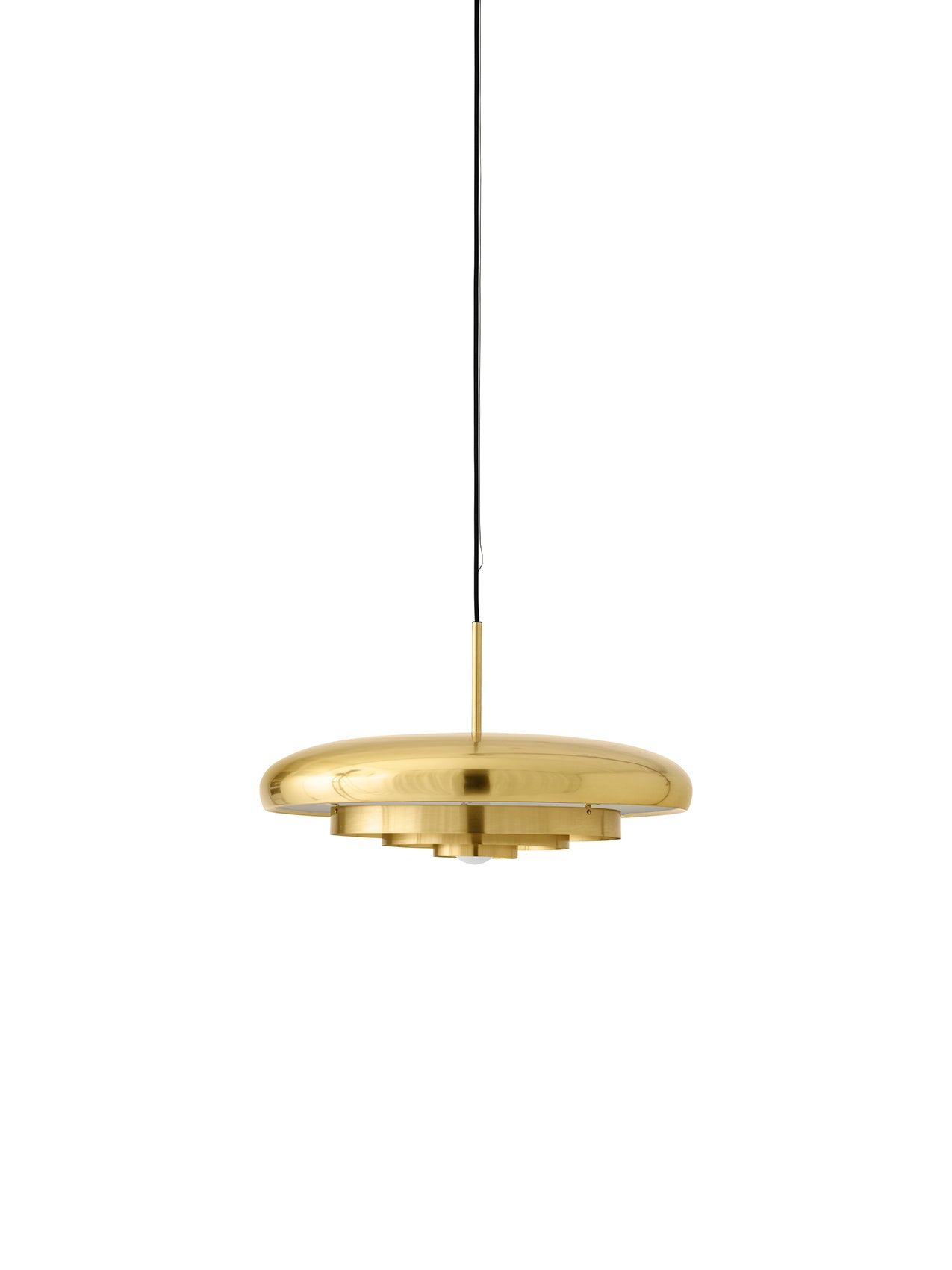 Resonant, Pendant, Brass