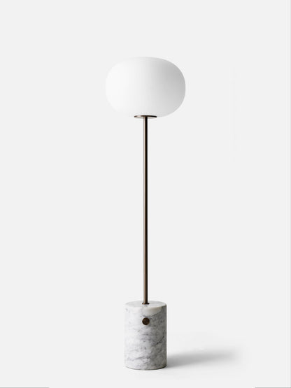 JWDA Floor Lamp-Floor Lamp-Jonas Wagell-White Marble/ Bronzed Brass-menu-minimalist-modern-danish-design-home-decor