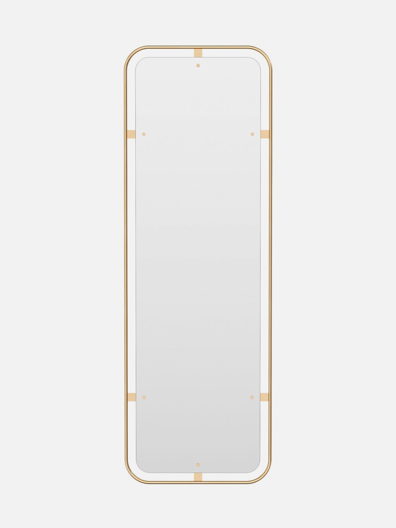 Nimbus Mirror, Rectangular-Wall Mirror-Kroyer-Saetter-Lassen-Polished Brass-menu-minimalist-modern-danish-design-home-decor