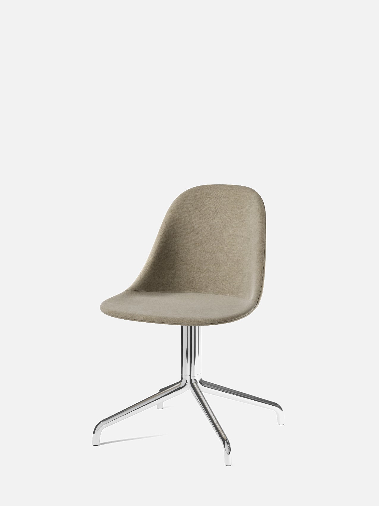 Harbour Side Chair, Upholstered-Chair-Norm Architects-Dining Height (Seat 17.7in H)/Black Steel-751/Fiord2-menu-minimalist-modern-danish-design-home-decor