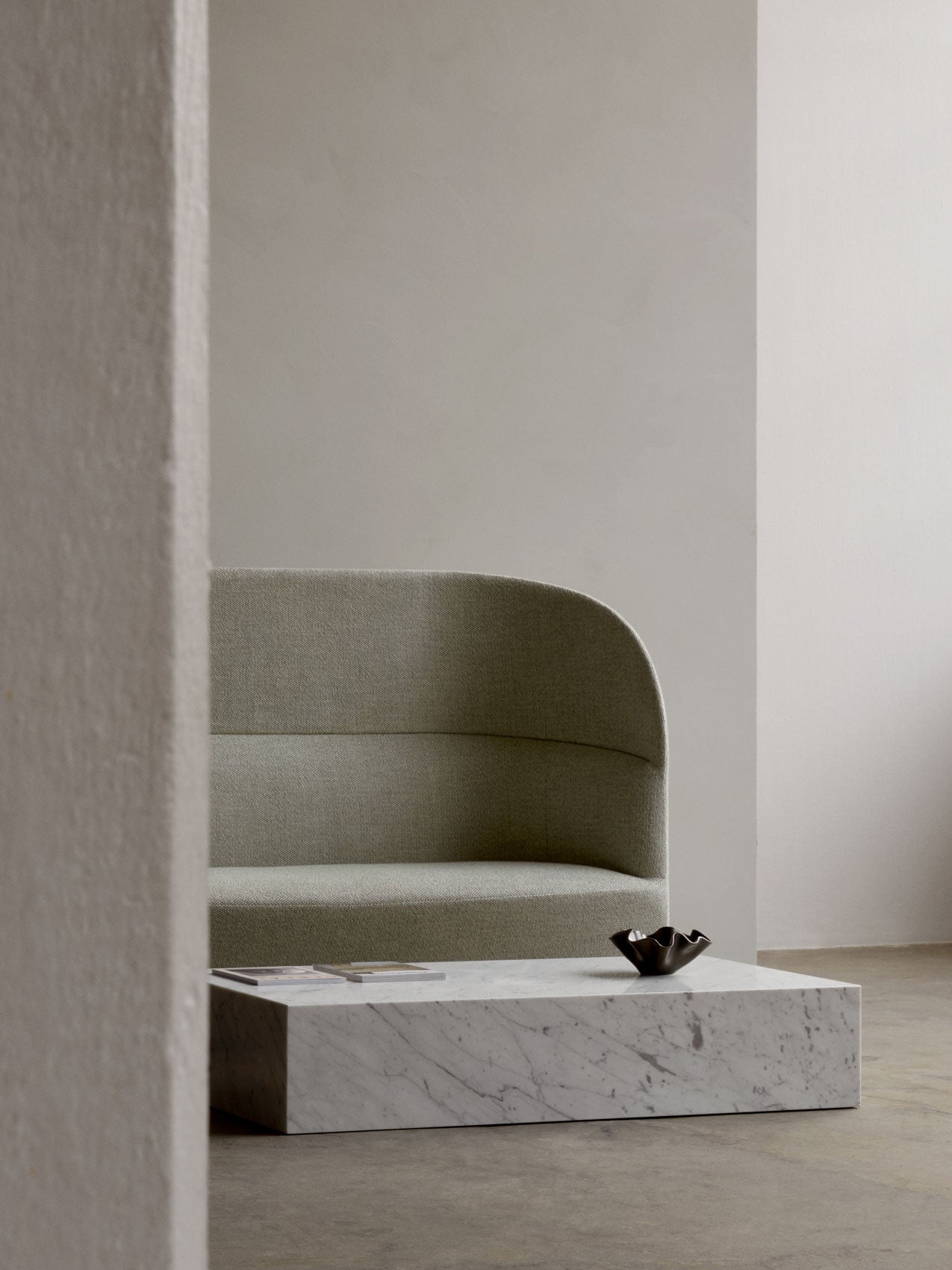 Tearoom Sofa, High Back w/US Power Outlet-Lounge Chair-MENU Design Shop