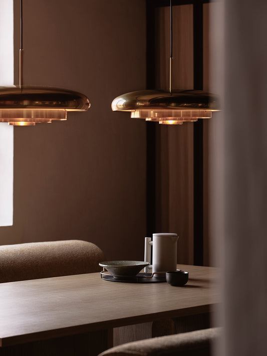 Resonant, Pendant, Brass