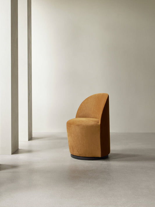 Tearoom Swivel Chair, With Return