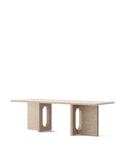 Androgyne Lounge Table, Stone/Marble