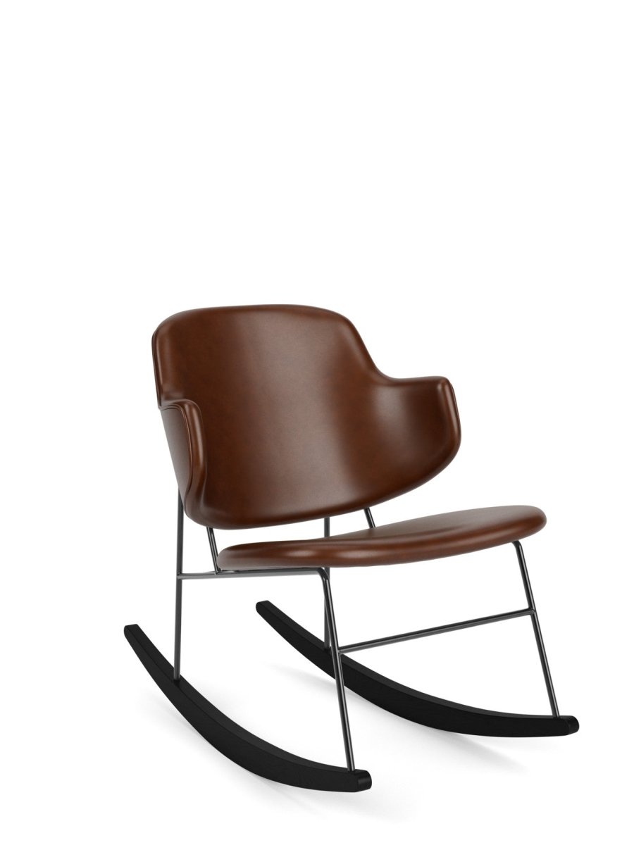The Penguin Rocking Chair, Fully Upholstered, Dakar 0329 by Audo Copenhagen