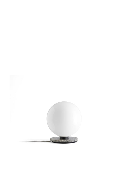 TR Bulb, Table/Wall Lamp, Grey Marble Base, Shiny DtW Bulb