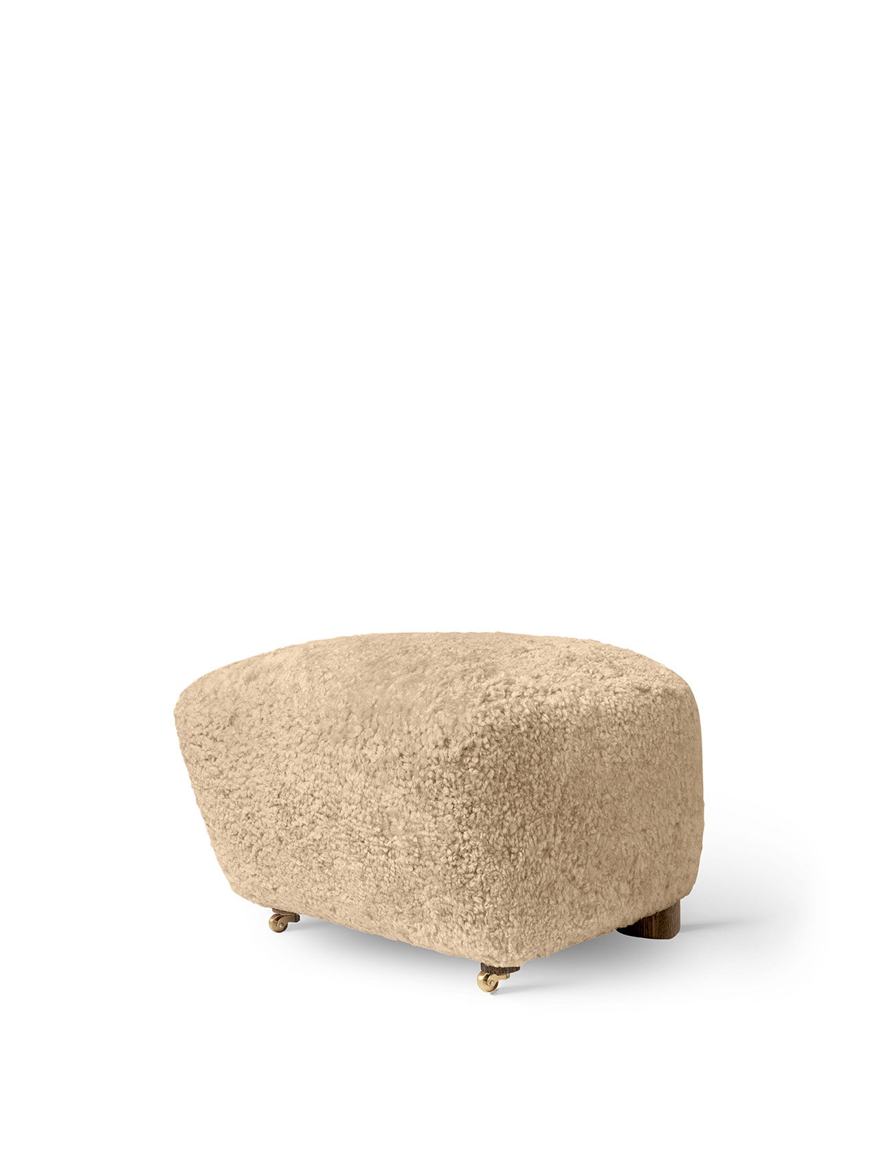 ‍Tired Man Ottoman, Sheepskin (100% off)