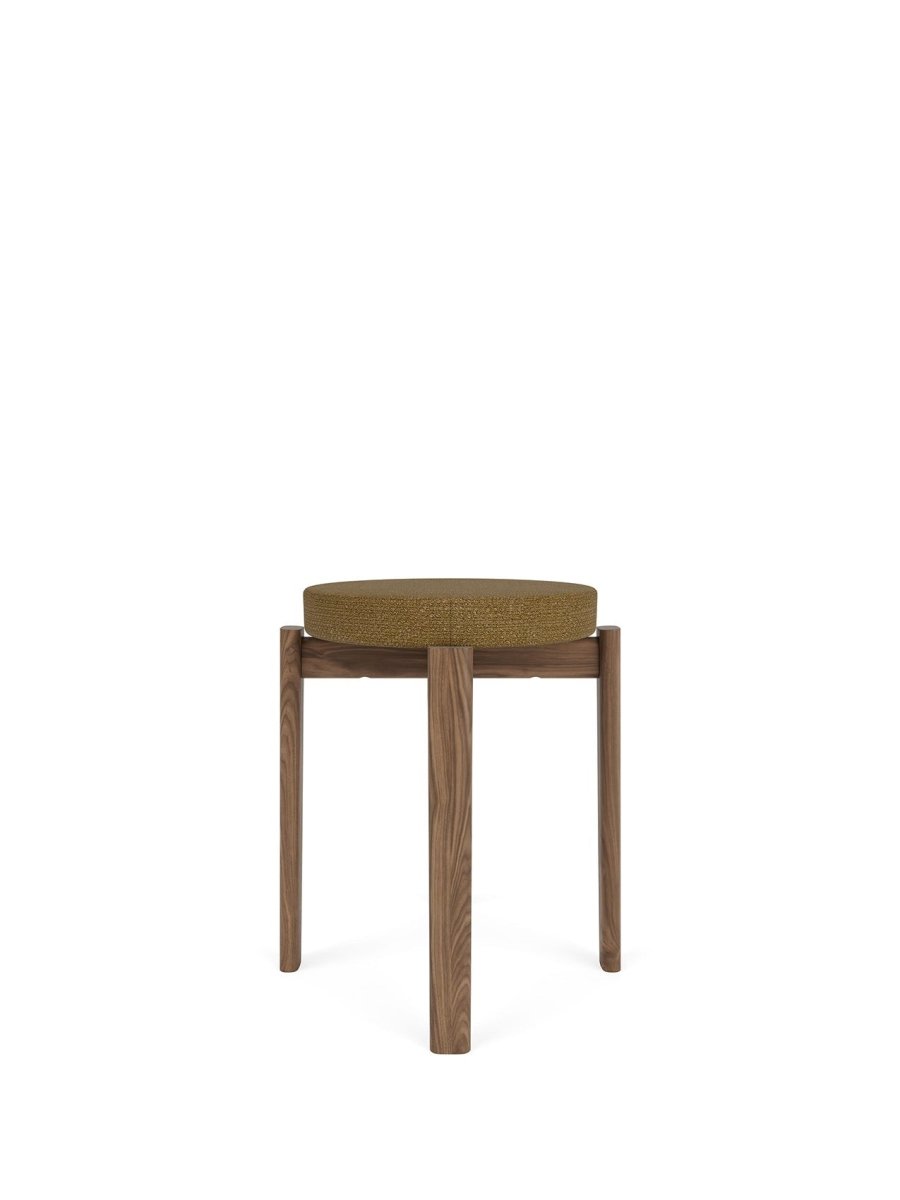 Passage Stool, Walnut, Audo Boucle 06 by Audo Copenhagen