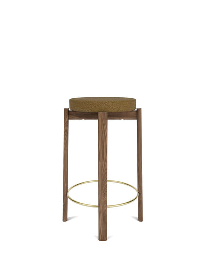 Passage Counter Stool, Upholstered