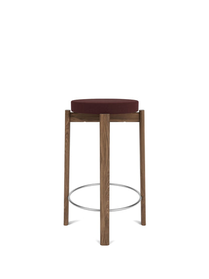 Passage Counter Stool, Upholstered