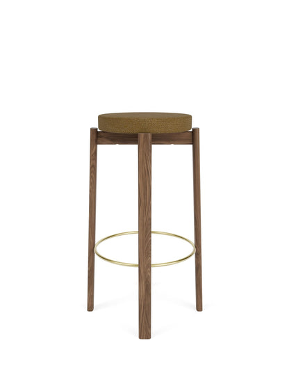 Passage Bar Stool, Upholstered