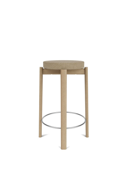 Passage Counter Stool, Upholstered