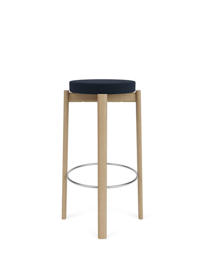 Passage Bar Stool, Upholstered