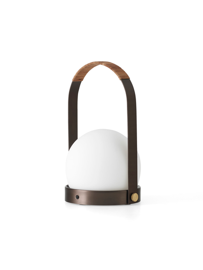 ‍**FREE GIFT** Carrie Portable LED Lamp, Bronzed Brass