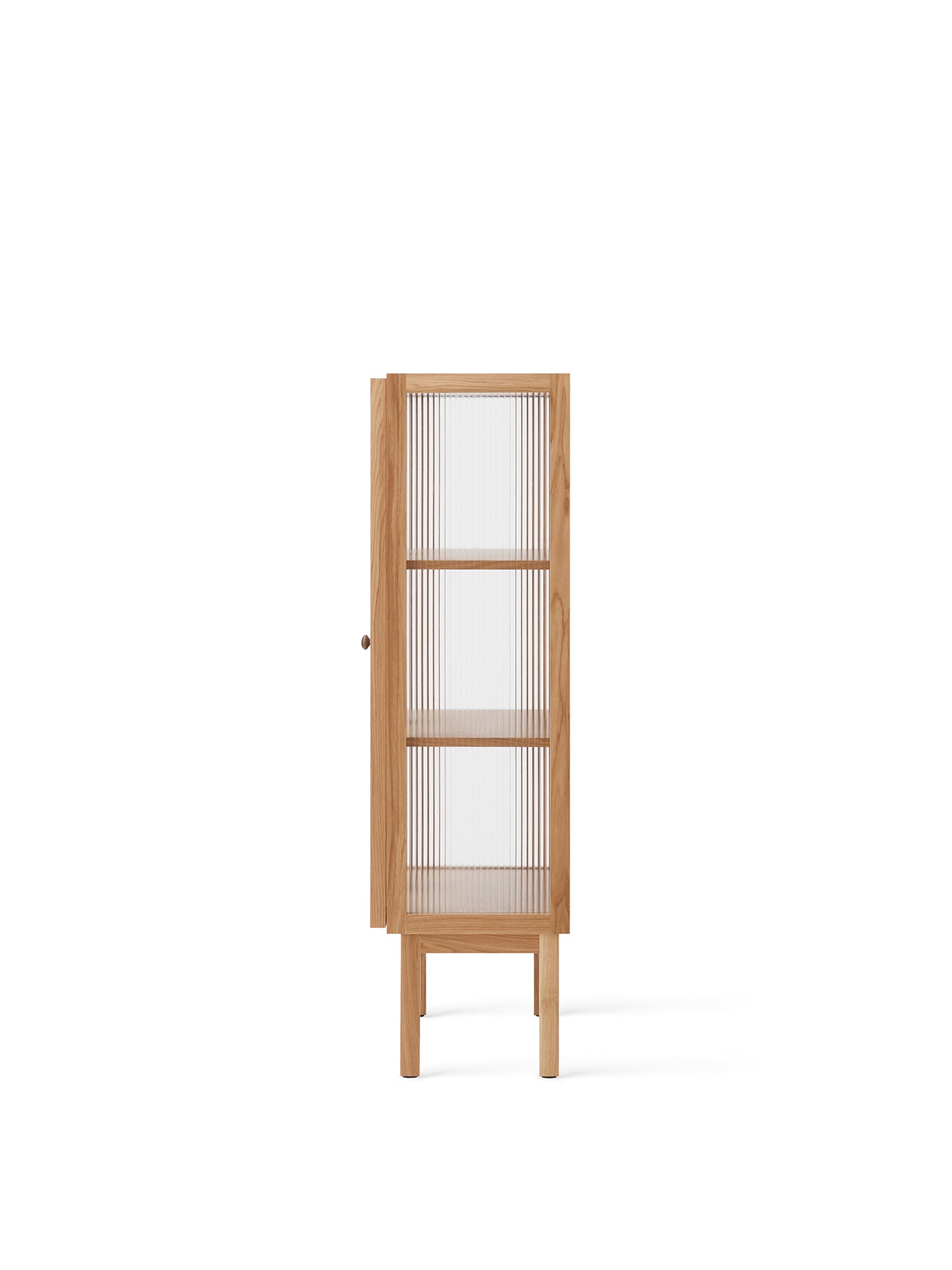 Curiosity Cabinet | Elegant oak cabinet by Mentze Ottenstein