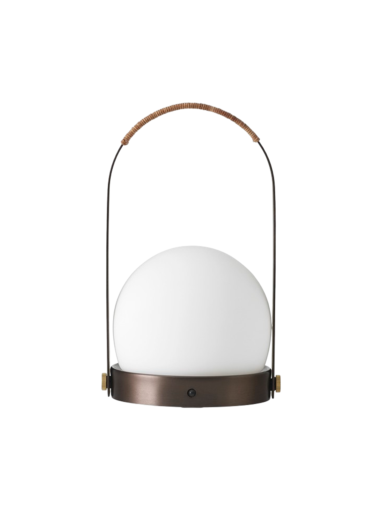 Carrie Portable Lamp, Leather Handle