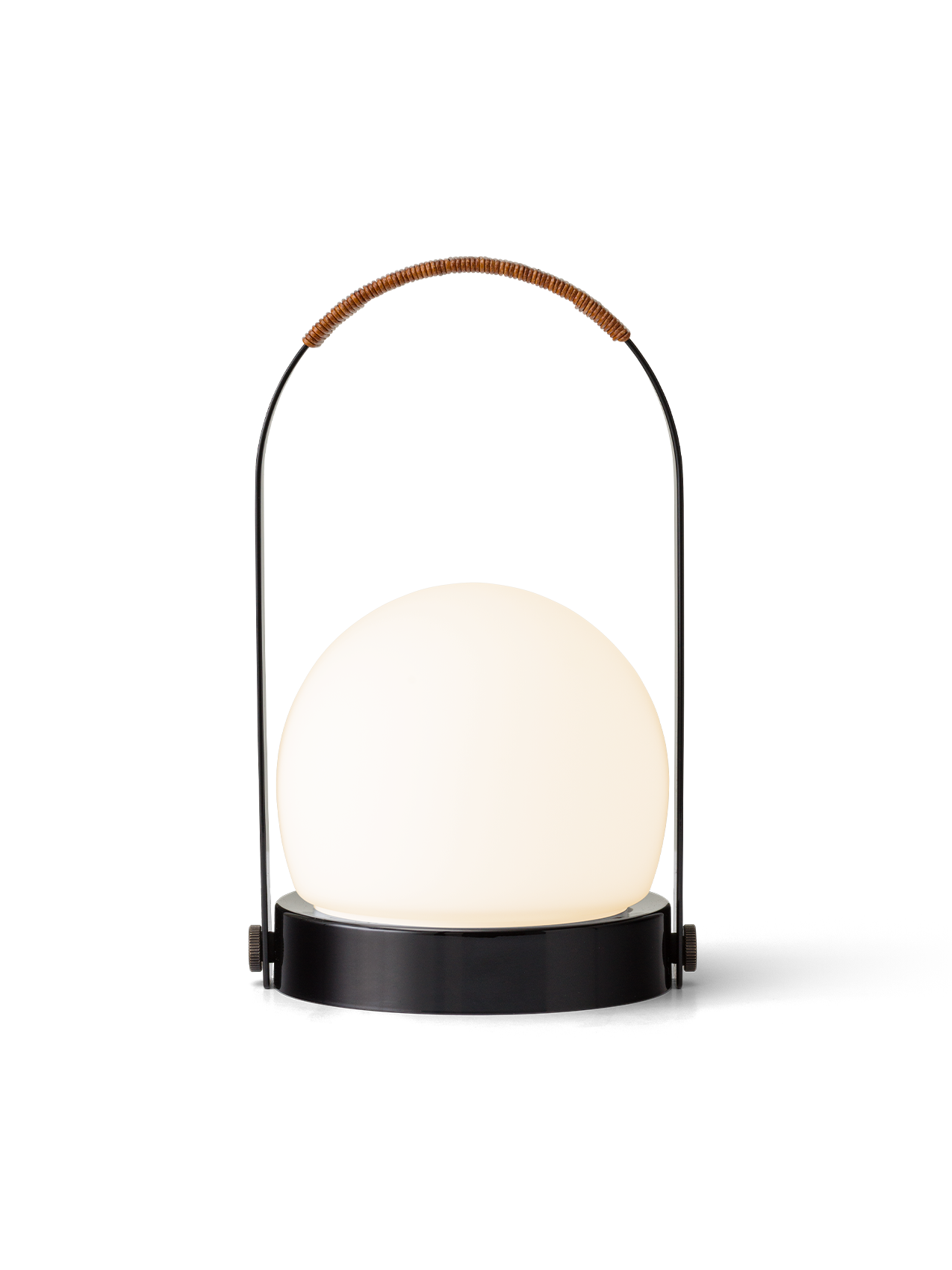 Carrie Portable Lamp, Leather Handle