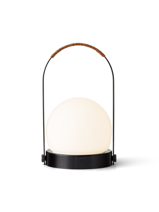 Carrie Portable Lamp, Leather Handle
