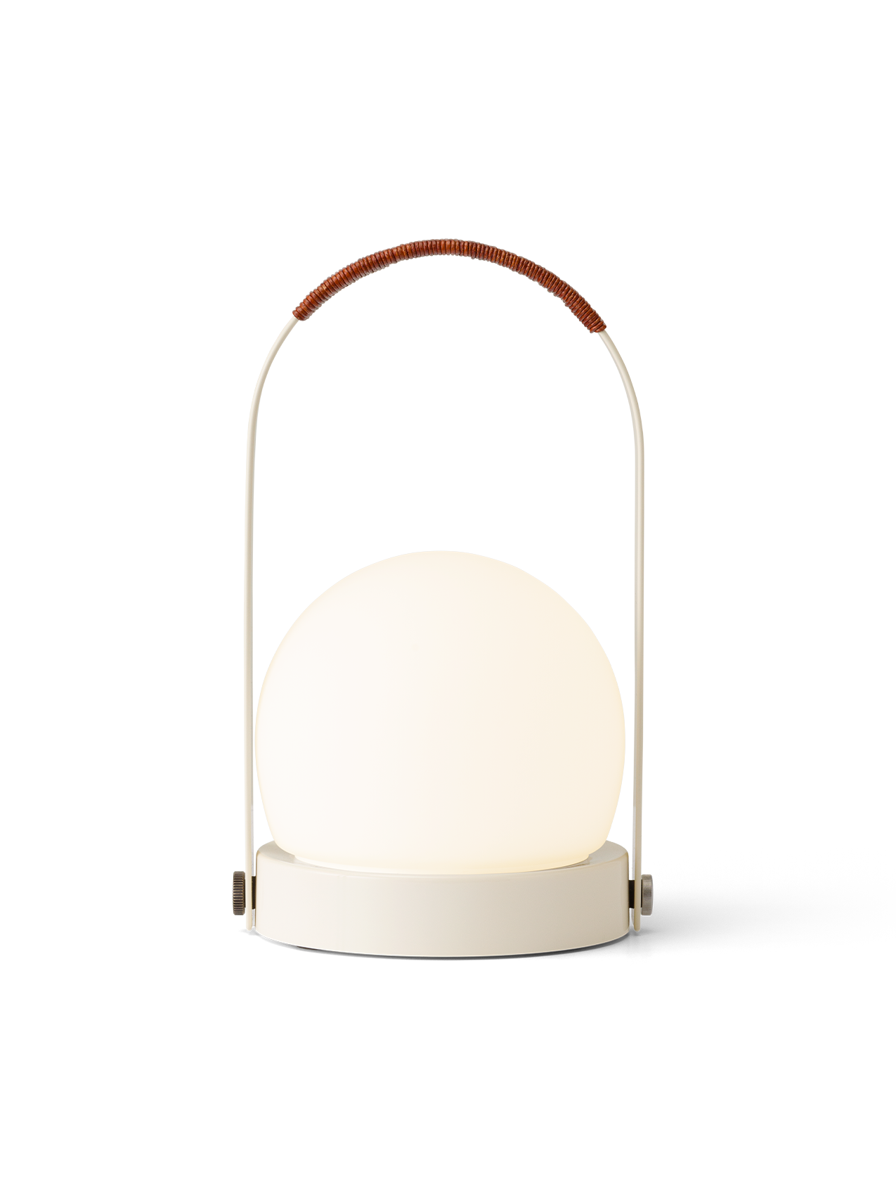 Carrie Portable Lamp, Leather Handle