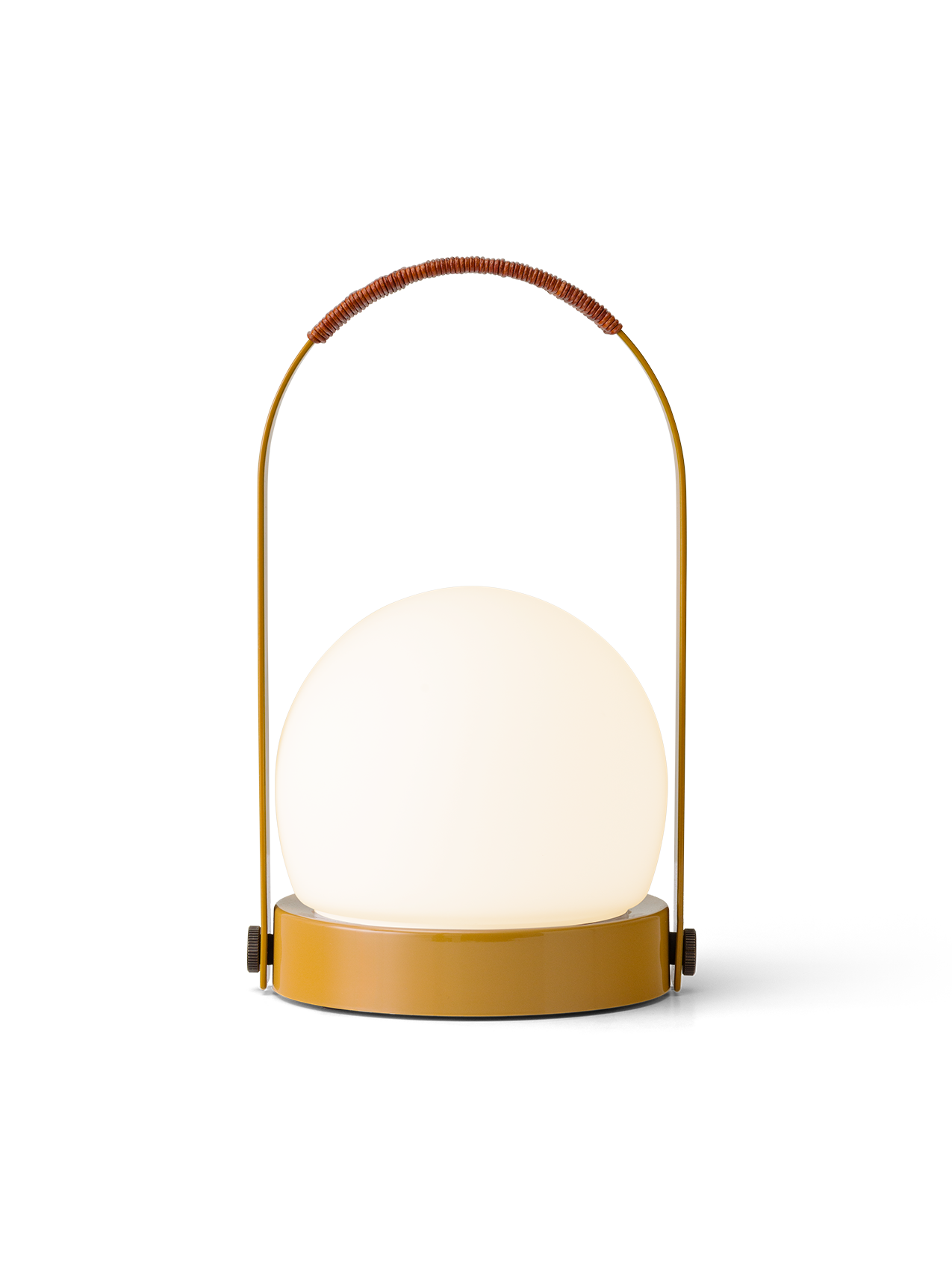 Carrie Portable Lamp, Leather Handle