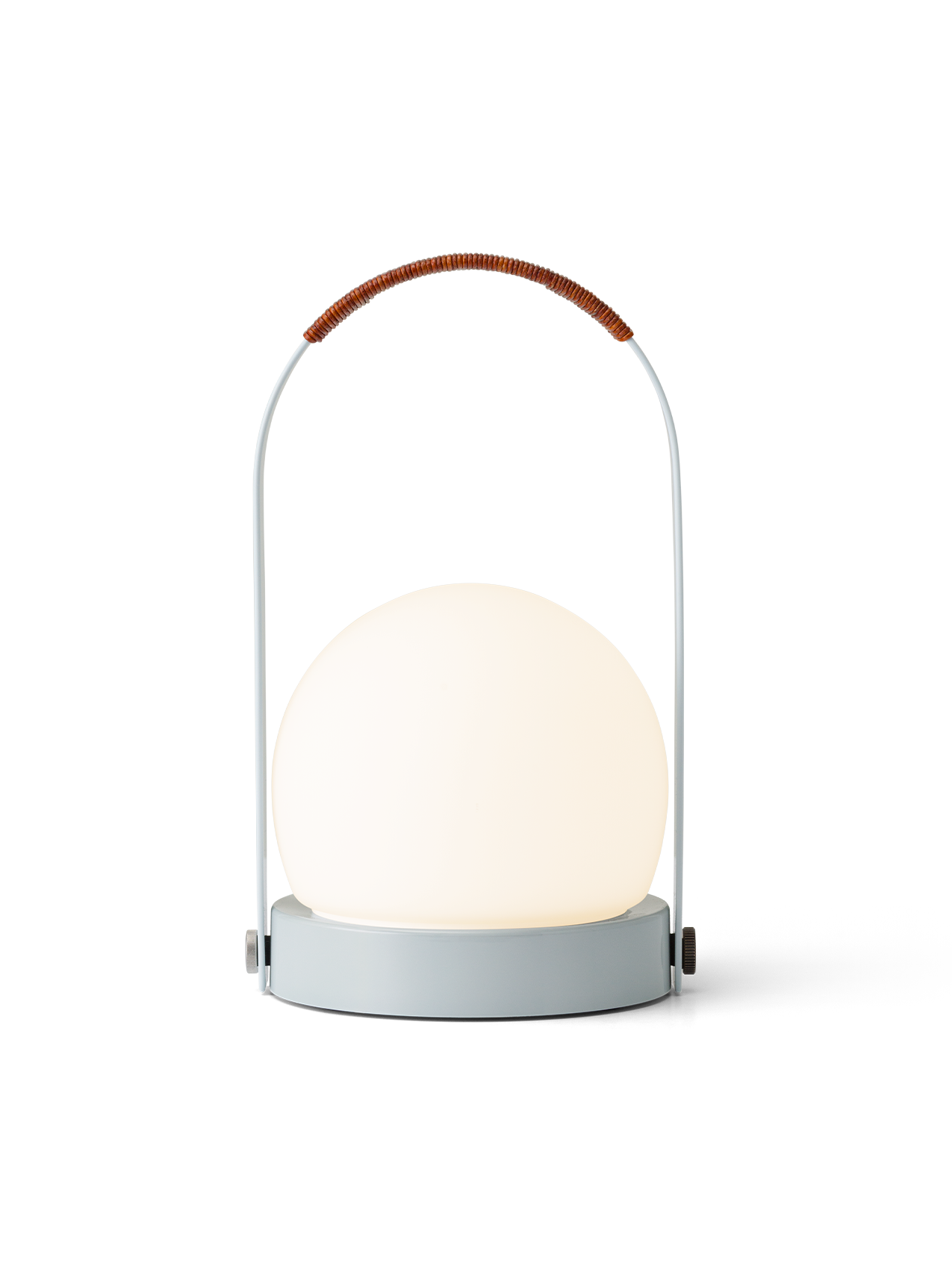 Carrie Portable Lamp, Leather Handle
