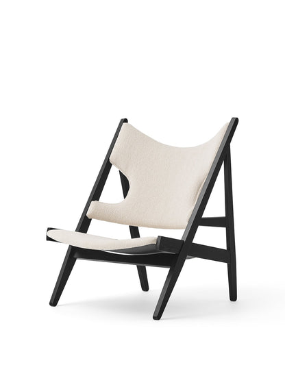 Knitting Lounge Chair, Black Oak