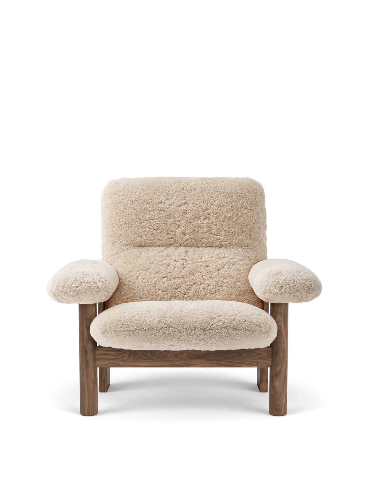 Brasilia Lounge Chair, Sheepskin by Anderson & Voll | Audo
