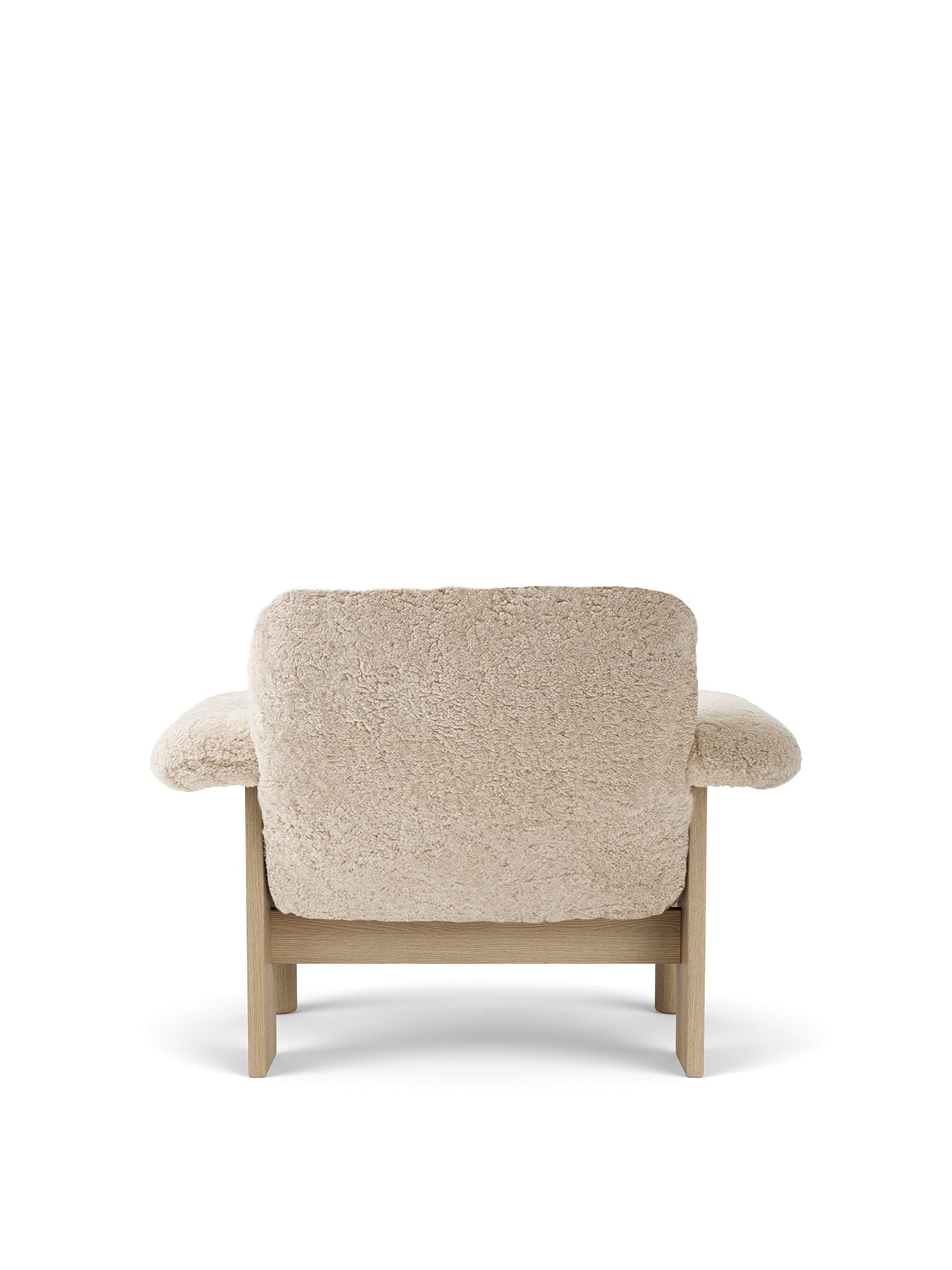 Brasilia Lounge Chair, Low Back, Sheepskin