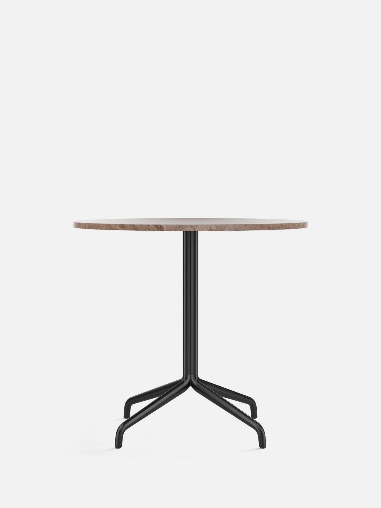Harbour Column Table, Round Table Top-Café Table-Norm Architects-Dining Height (28.7in) - Star Base-Round 32in - Sand Stone-menu-minimalist-modern-danish-design-home-decor