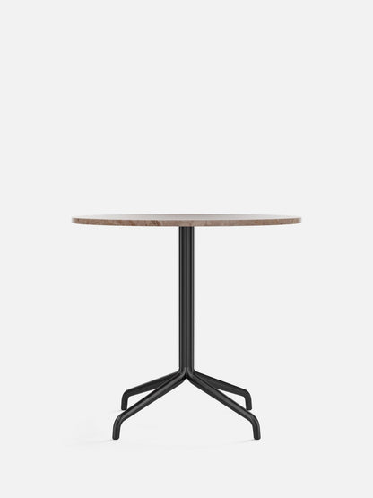 Harbour Column Table, Round Table Top-Café Table-Norm Architects-Dining Height (28.7in) - Star Base-Round 32in - Sand Stone-menu-minimalist-modern-danish-design-home-decor
