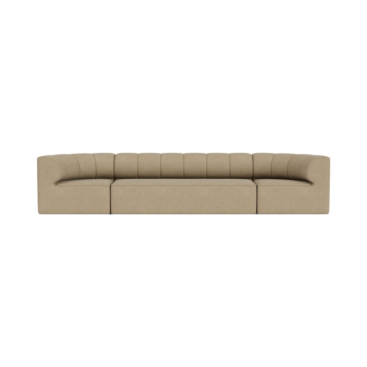 Eave Seamline Modular Sofa, 34" Depth, 4-seater, Configuration 1 by Audo Copenhagen
