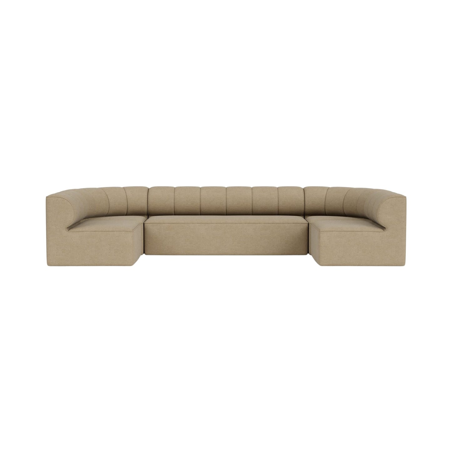 Eave Seamline Modular Sofa, 34" Depth, 4-seater, Configuration 2