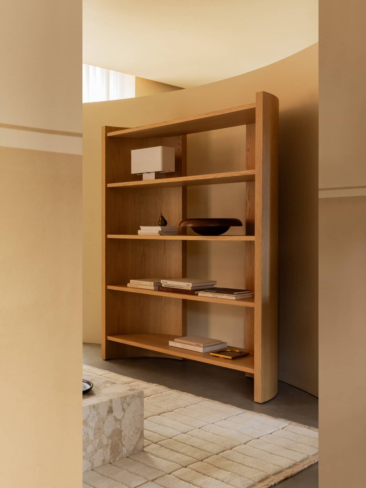 Crescent Shelving