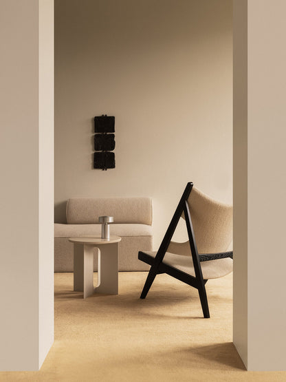 Knitting Lounge Chair, Black Oak