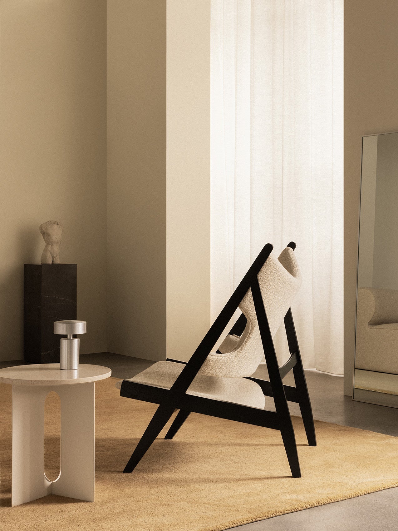 Knitting Chair, Black Oak by Ib Kofod-Larsen | Explore