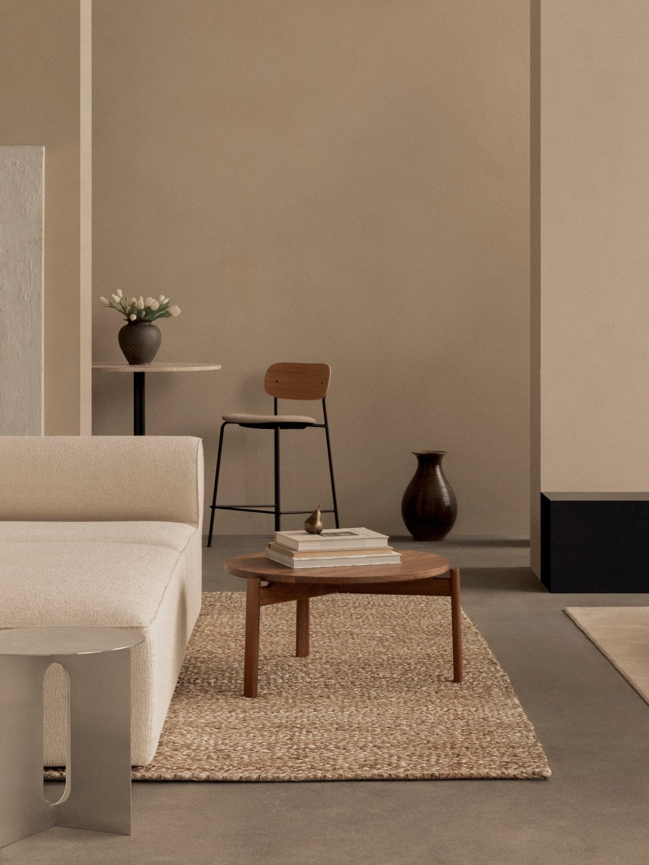 Co Counter Chair, Upholstered