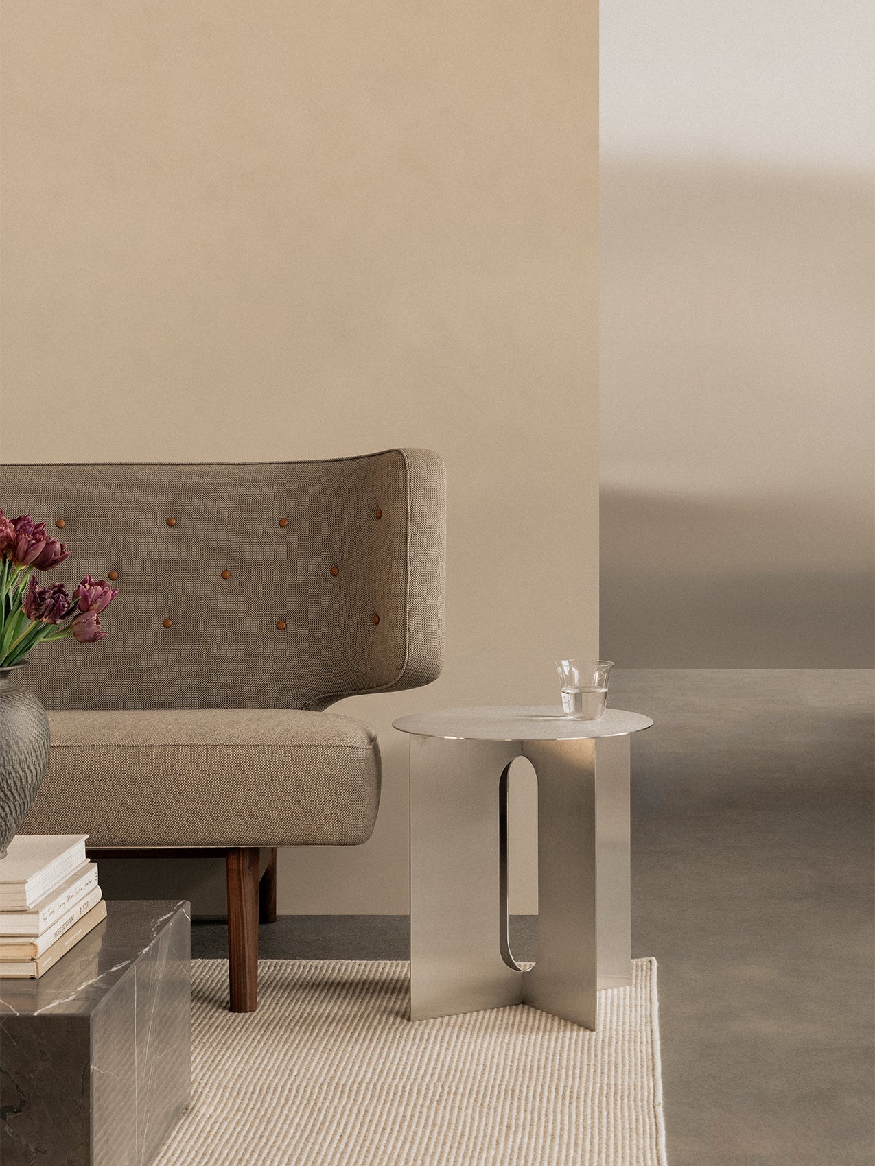 Androgyne Side Table, 16.5in