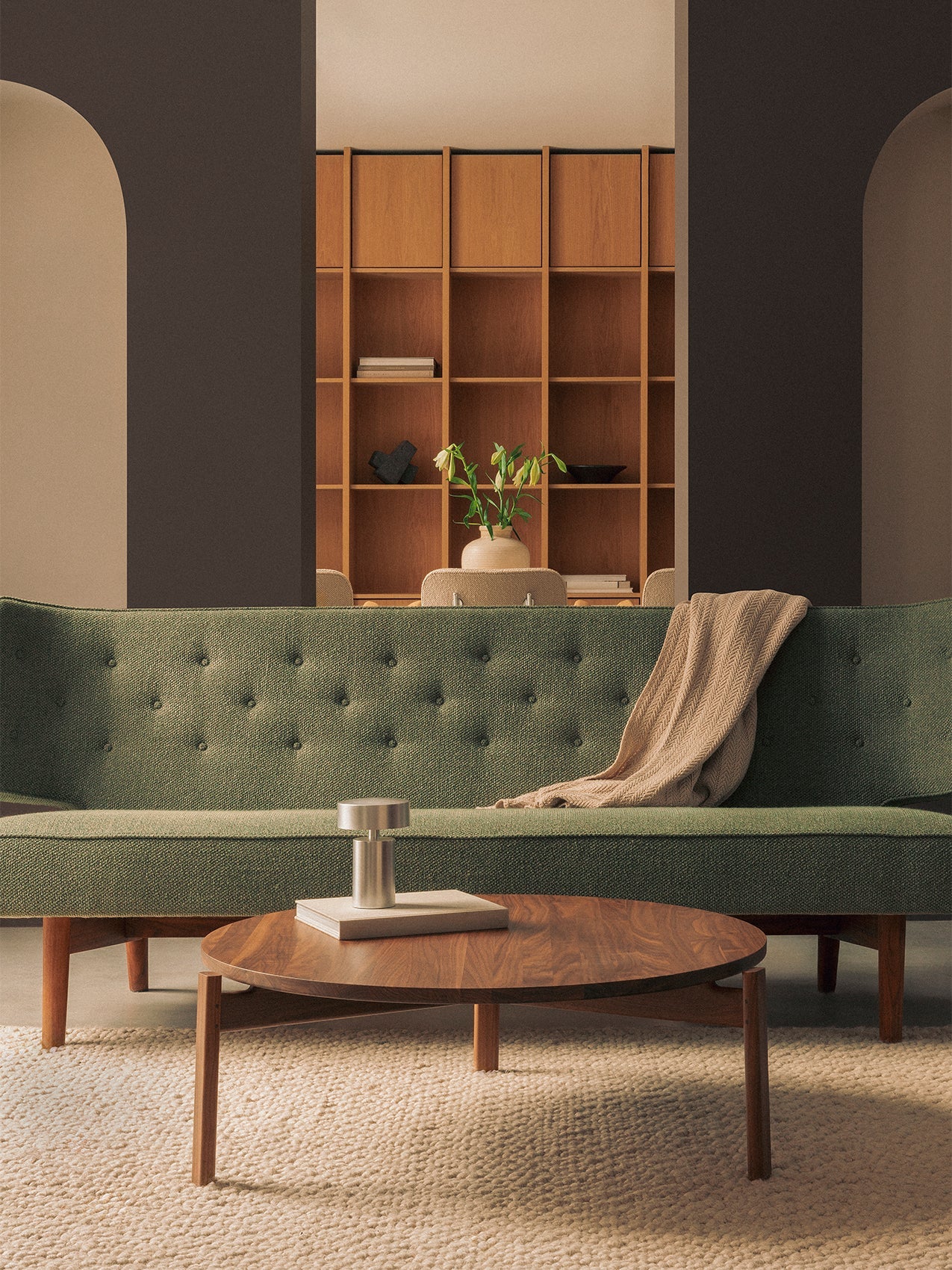 Passage Lounge Table | Round table by Krøyer-Sætter-Lassen