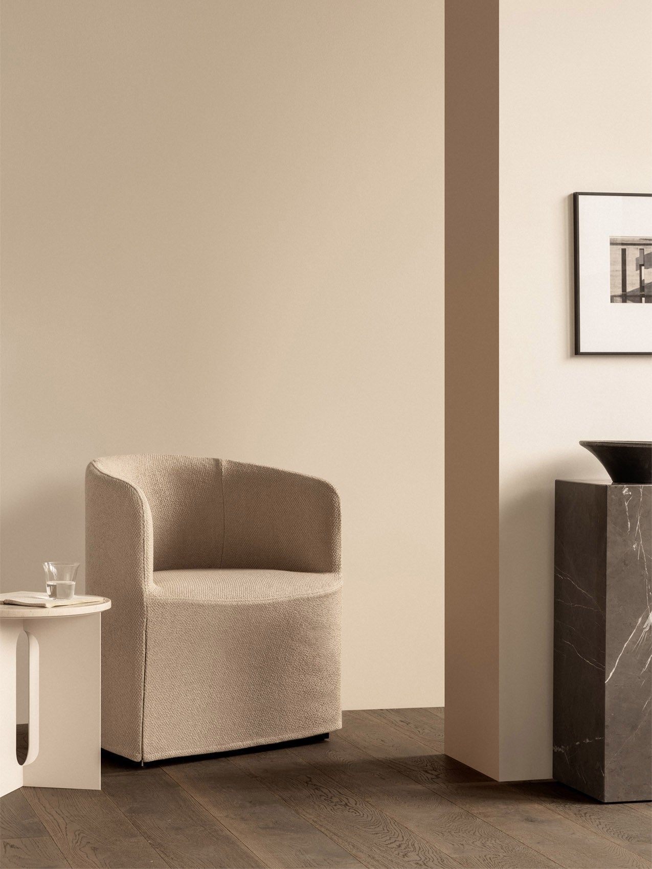 Tearoom Chair, with Loose Cover